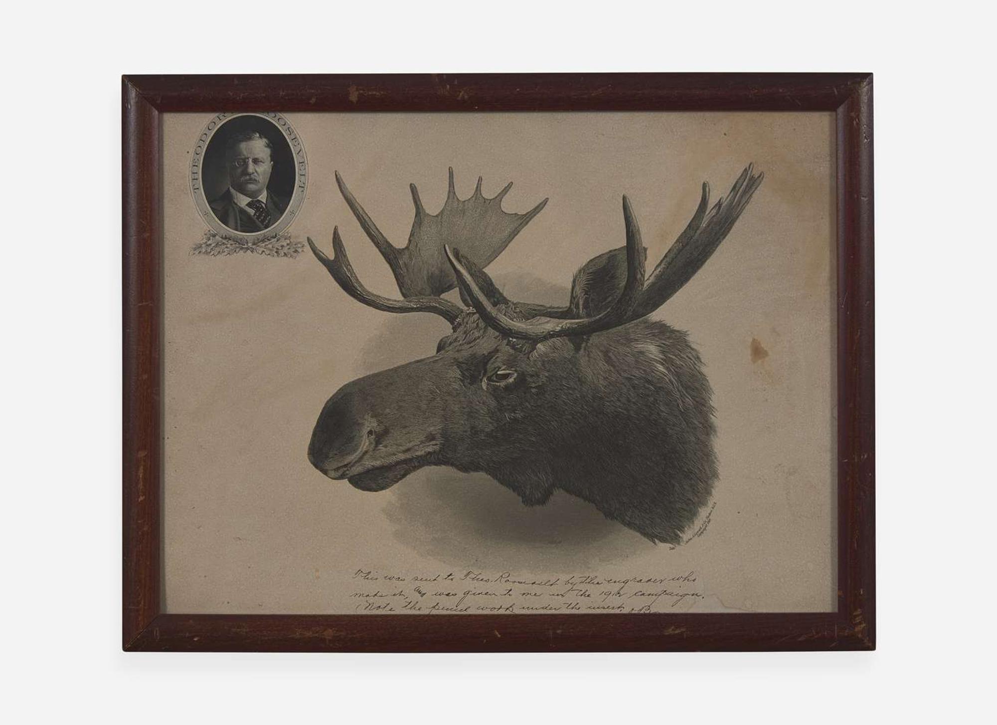 [Presidential] [Roosevelt, Theodore]: Lithographic Print