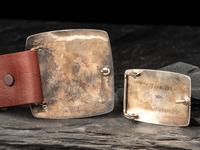 Pair of Silver Belt Buckles