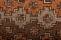 A Chancay Painted Geometric Textile