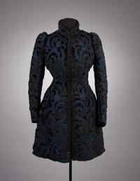 Emile Pingat Embroidered Wool Coat, c1890