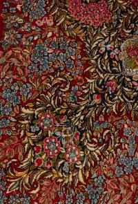 A Kirman Wool Rug