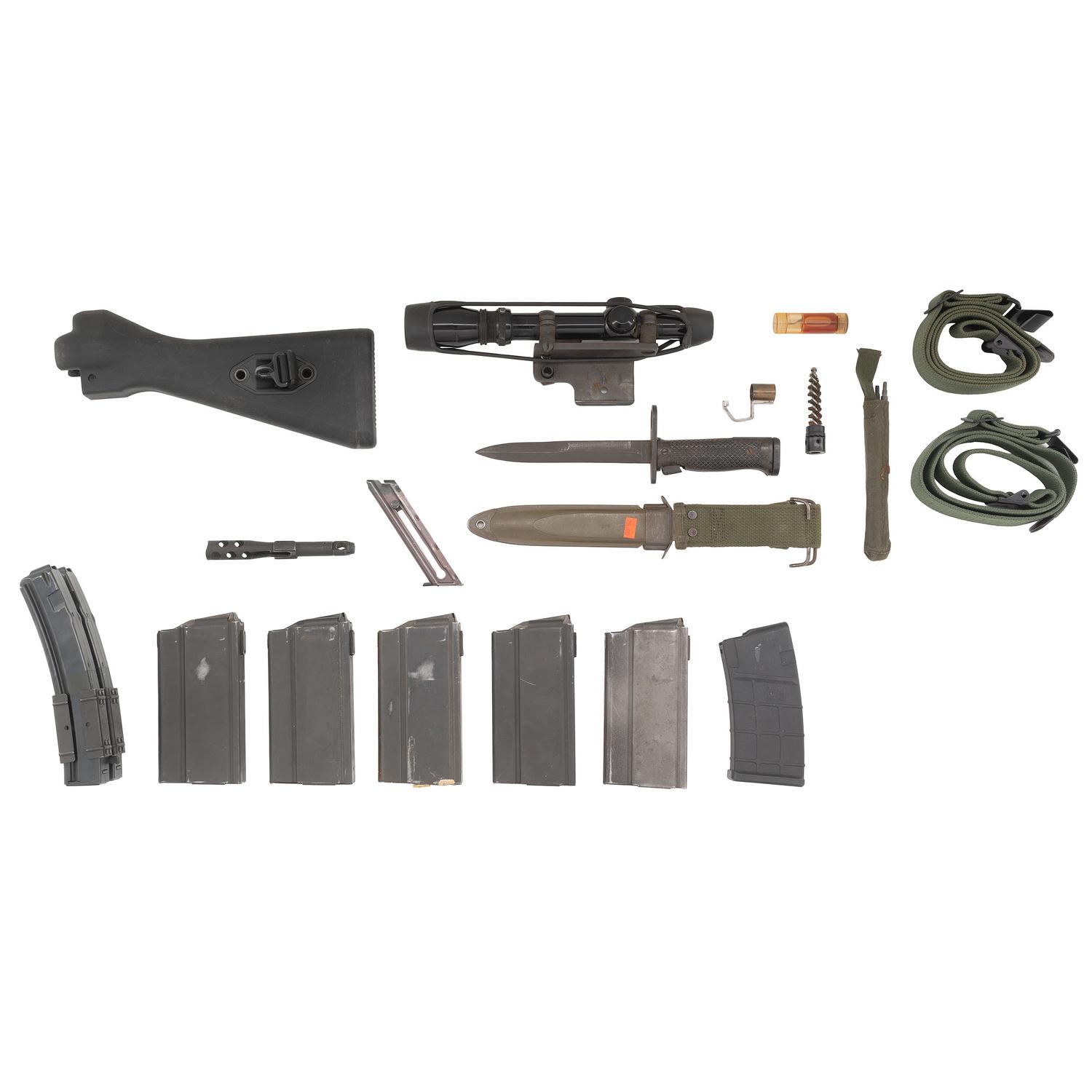 Mixed Lot of Firearms Magazines & Accessories including MP5 and M14 Magazines