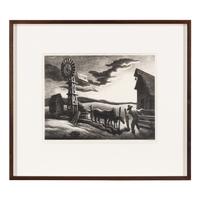 Thomas Hart Benton (American, 1889–1975) — Nebraska Evening, 1941