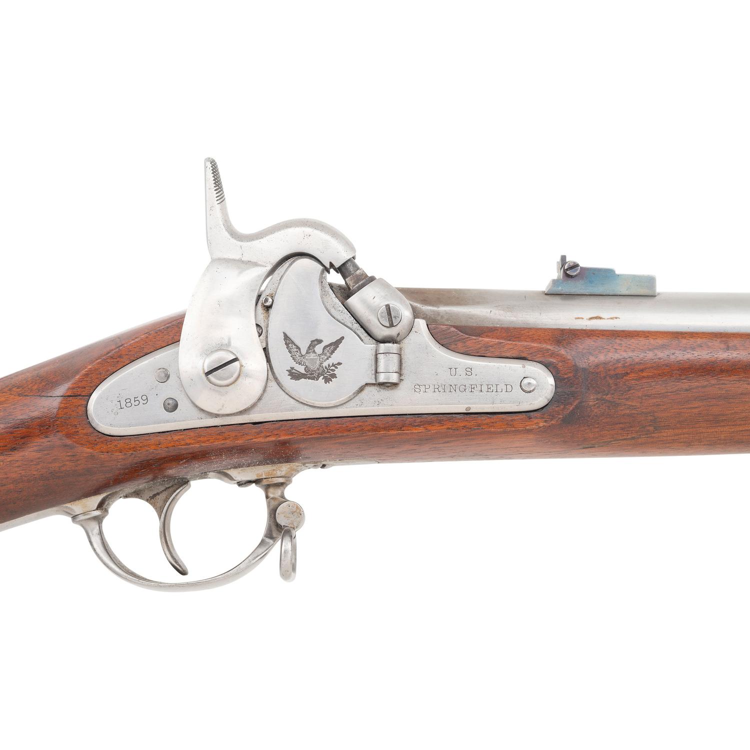 US Model 1858 Type II Springfield Cadet Rifle Musket Dated 1858