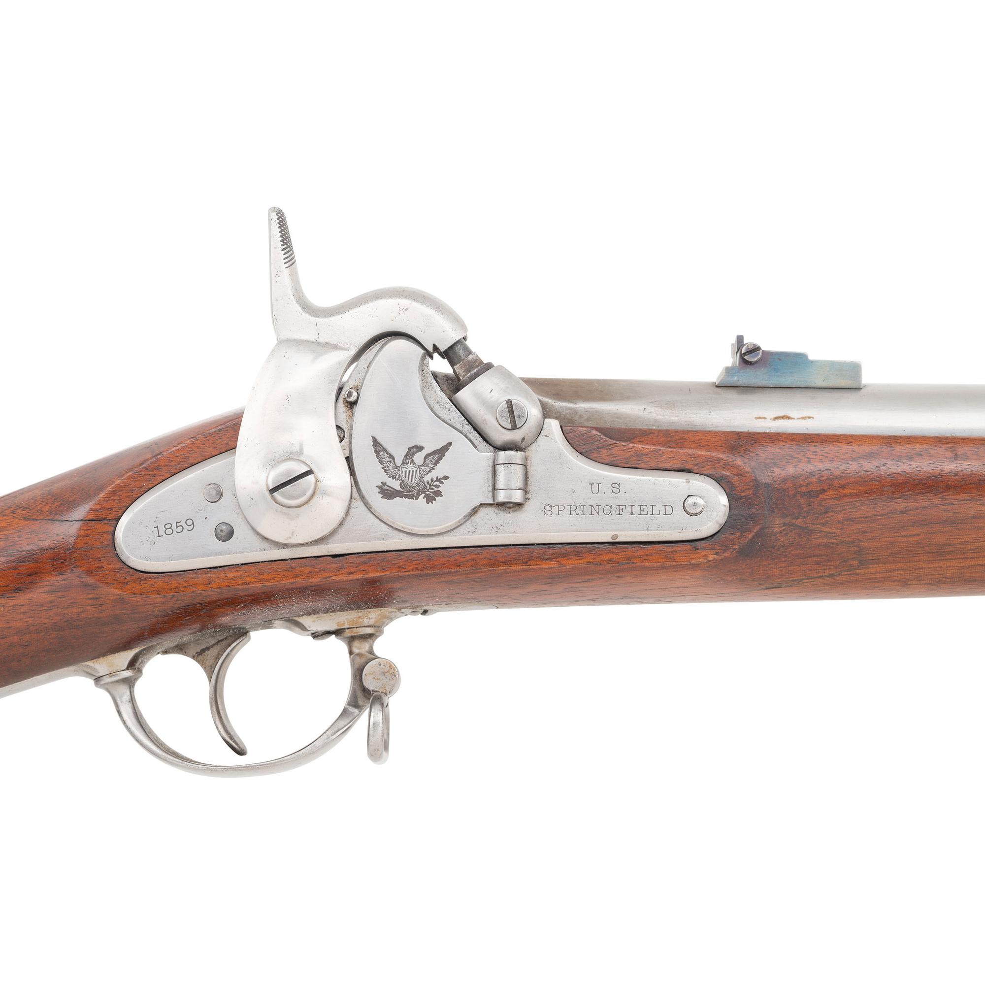 US Model 1858 Type II Springfield Cadet Rifle Musket Dated 1858