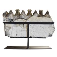 A Louis Sullivan Designed Plaster Fragment from the Auditorium Building 17" W x 4" D x 12.5" H — United States, 1890