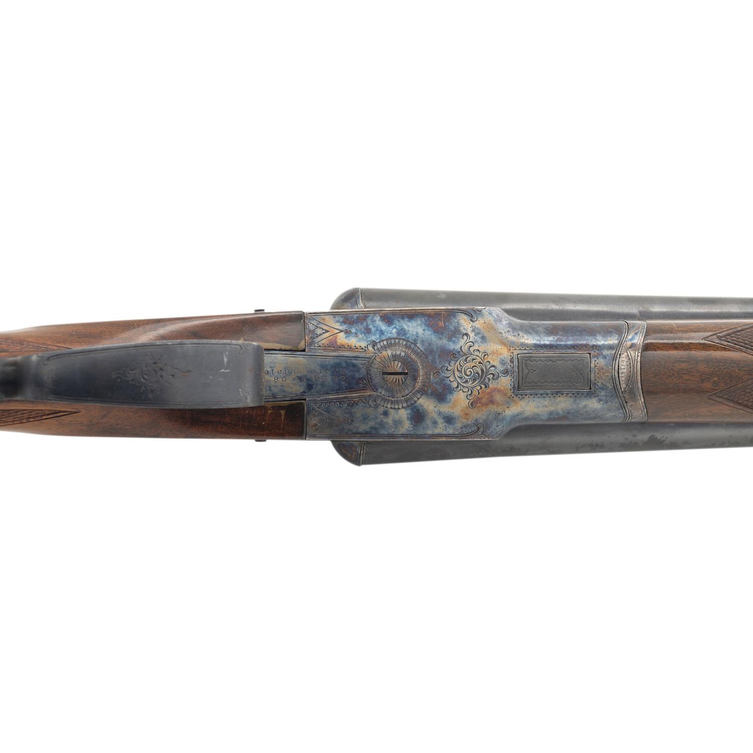 **F-Grade Lefever Arms Company SxS Hammerless Shotgun
