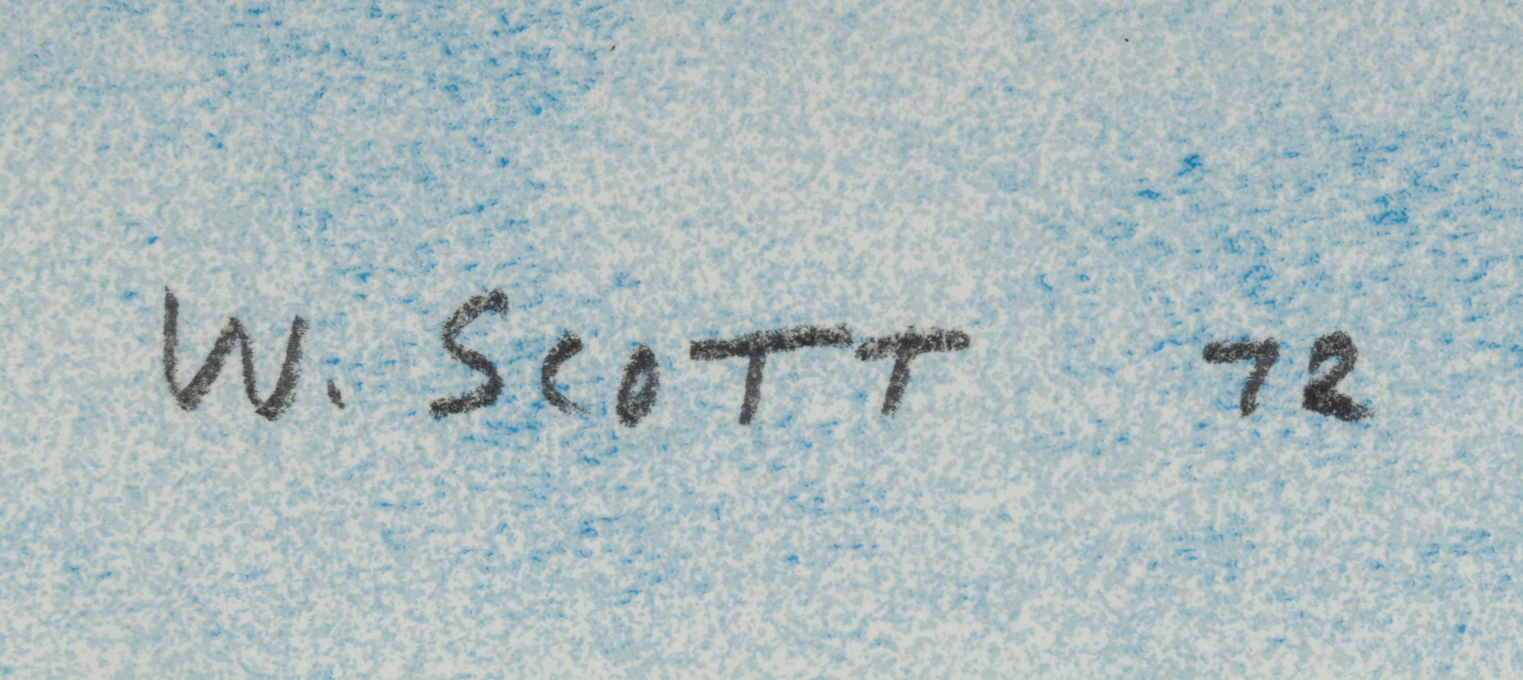 Line on the Rectangle and Cobalt Predominates (two prints from A Poem for Alexander ), 1972