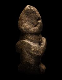 A Kissi Stone Male Figure