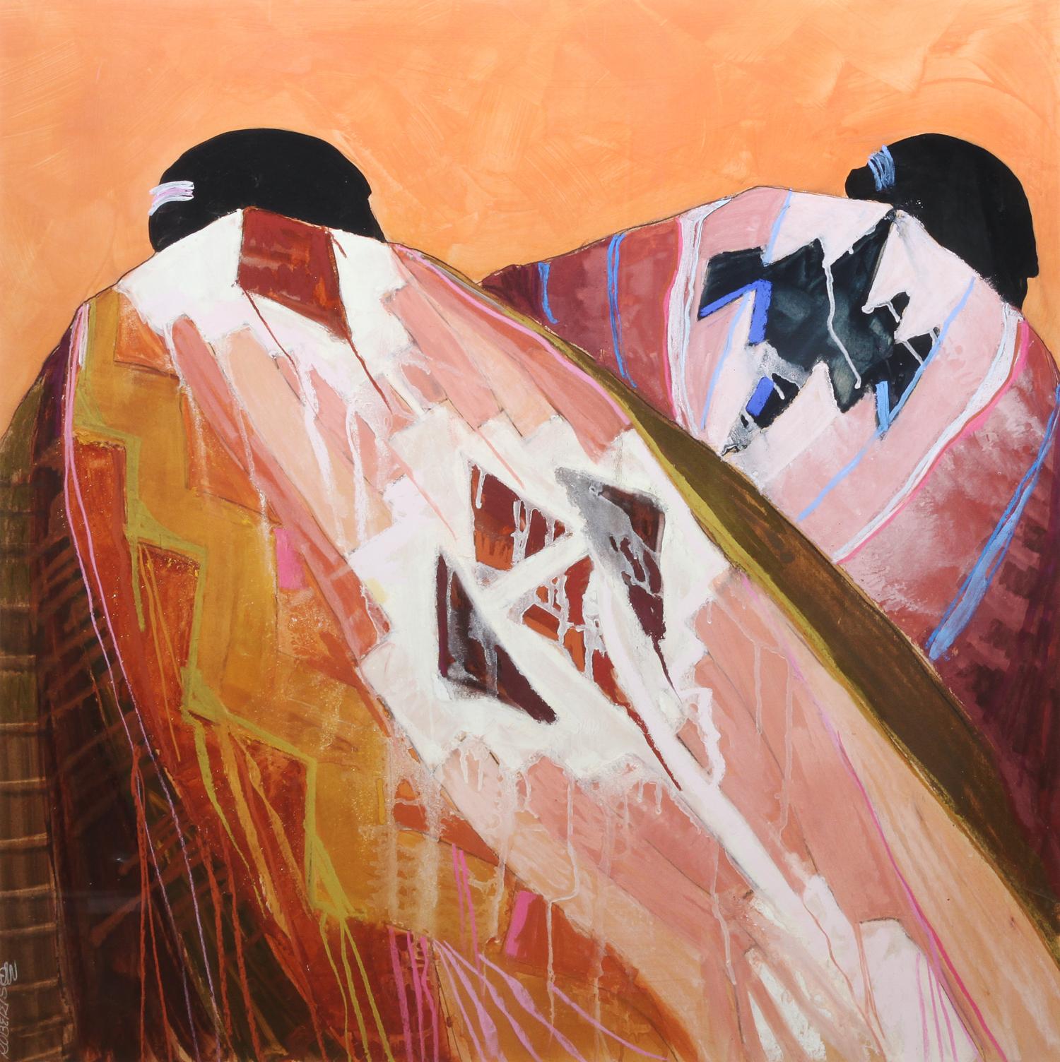 Dolona Roberts 38 x 38 inches — (American, b. 1936)