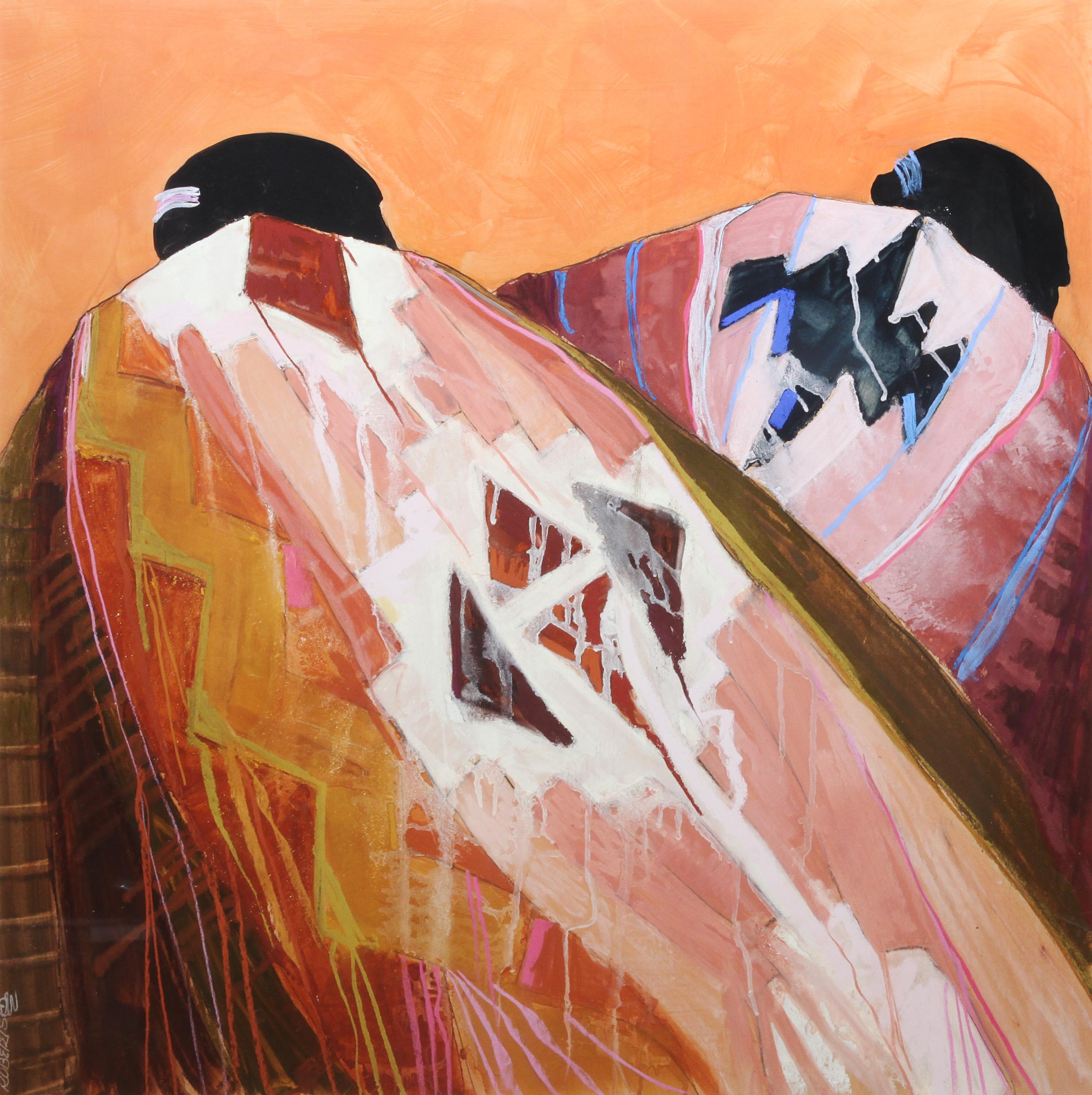 Dolona Roberts 38 x 38 inches — (American, b. 1936)