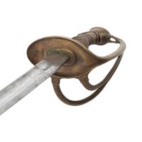 Klingenthal Model 1840 Cavalry Officers Saber Inscribed in Memory of Lt. William W. Disosway - 1st NY Mounted Rifle - Killed by a Deserter