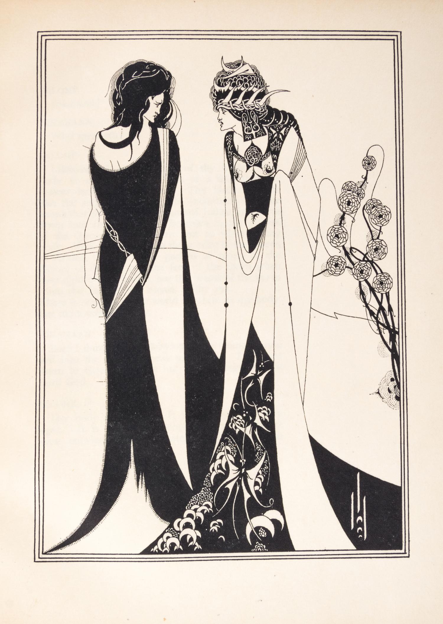 (BEARDSLEY, AUBREY) WILDE, AUBREY. Salome. London and NY, 1907. 16 plates by Beardsley.