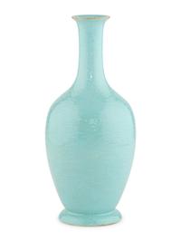 A Chinese Turquoise Glazed Porcelain Vase