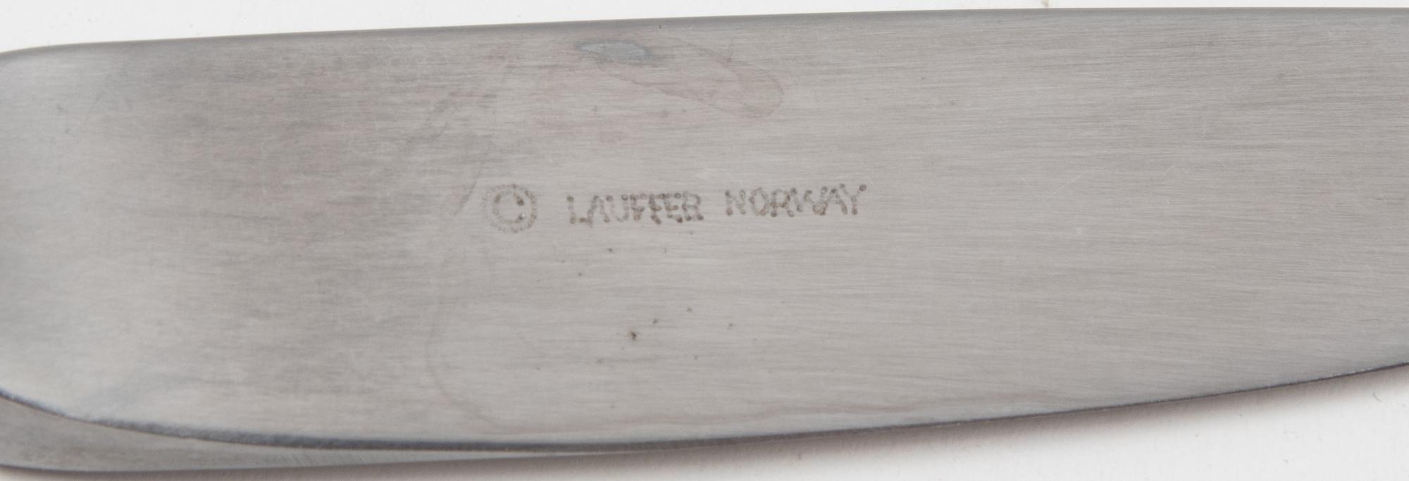 Flatware Service for Fourteen Lauffer, Norway