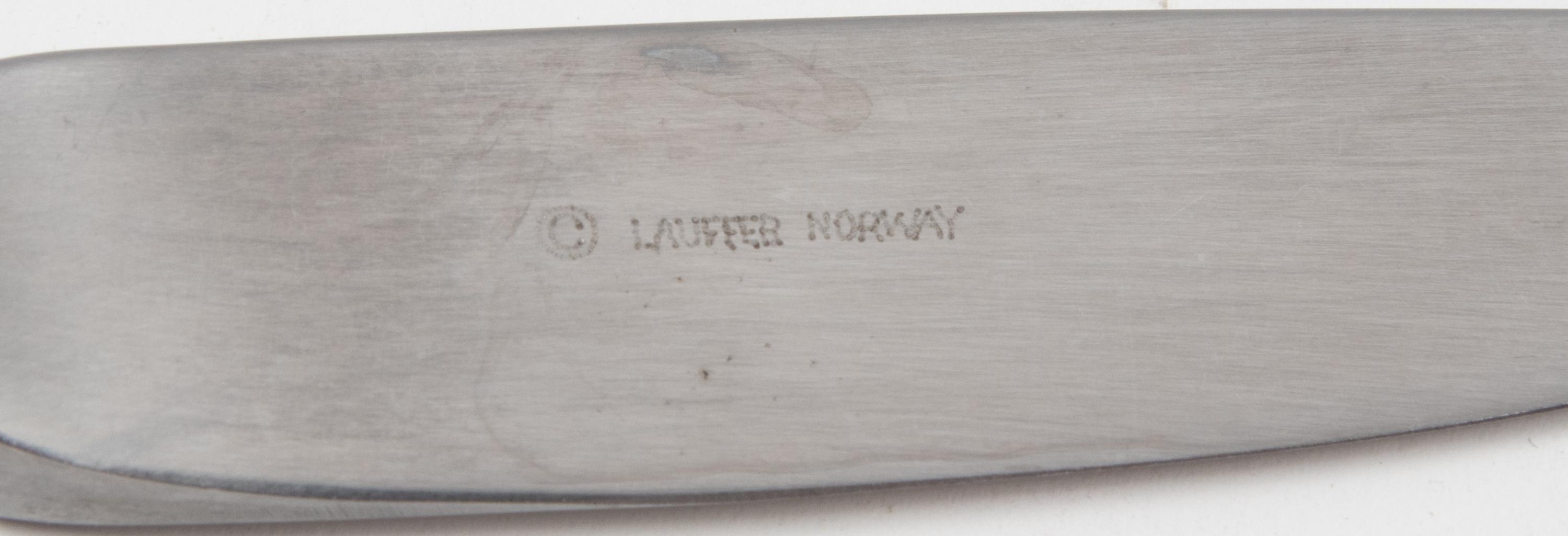Flatware Service for Fourteen Lauffer, Norway