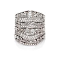 An 18 Karat White Gold and Diamond Ring, Etho Maria, 9.50 dwts.