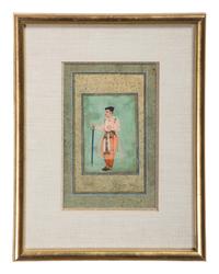Four Indian Miniature Watercolors