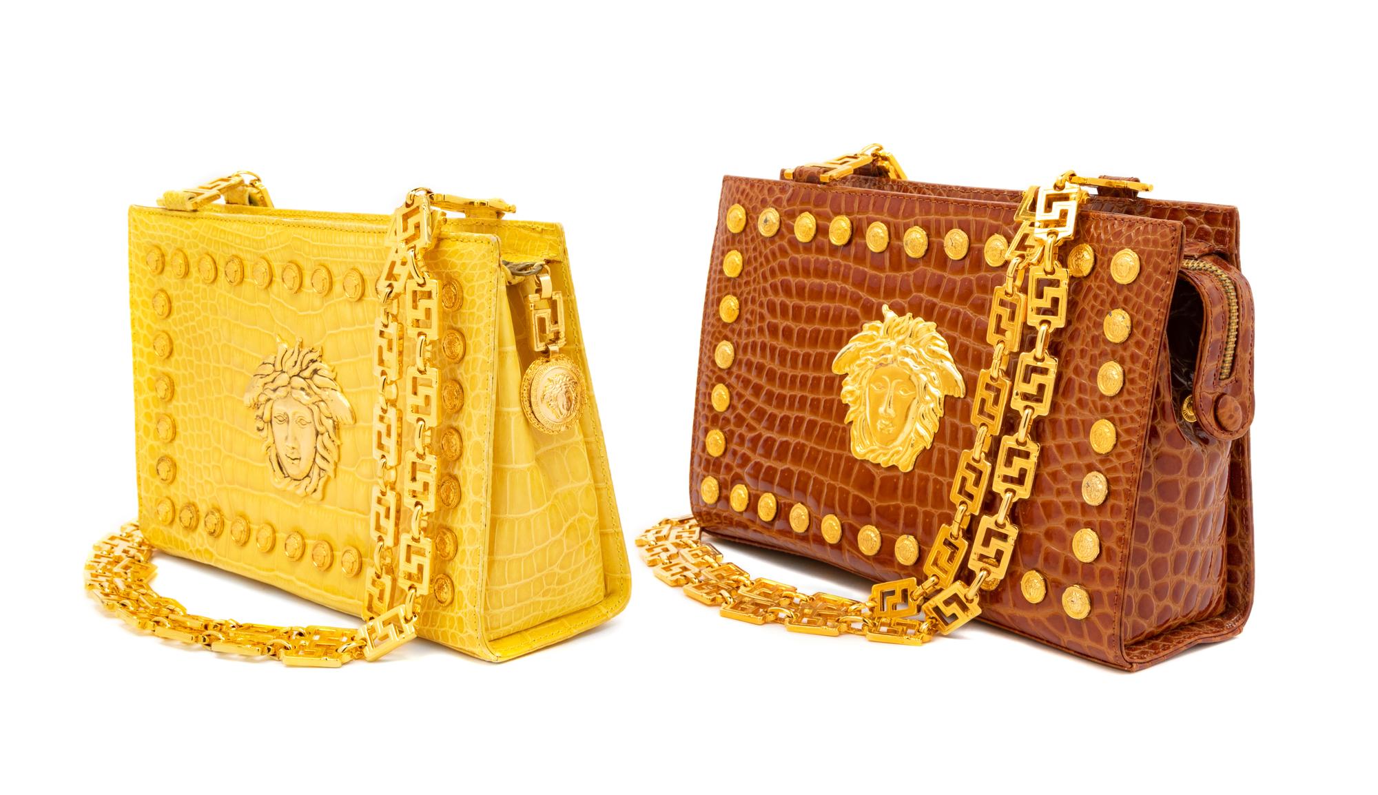 Two Gianni Versace CoutureHandbags, 1990s