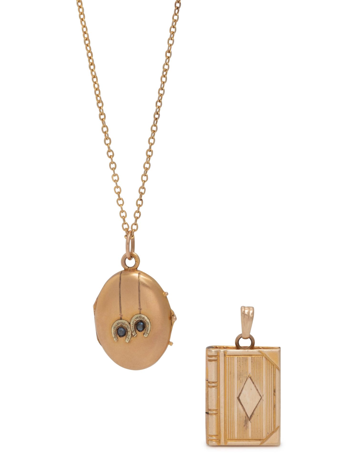 COLLECTION OF LOCKETS