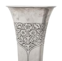 A Pair of Scottish George V Silver Vases