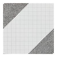 Black 6'' Squares Series #6 , 1972