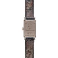 FRANCK MULLER, 18K WHITE GOLD AND DIAMOND 'LONG ISLAND' WATCH