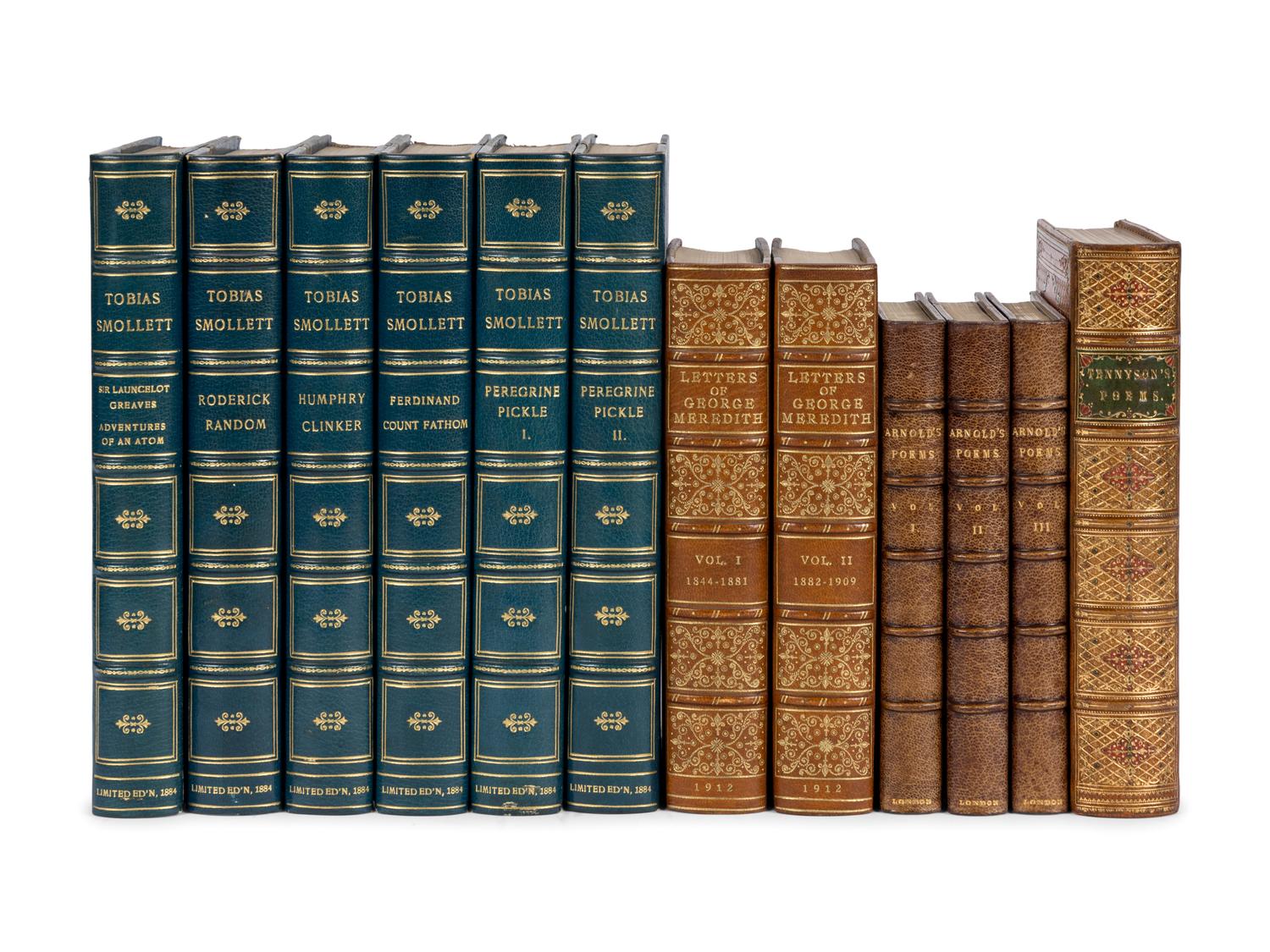 [ENGLISH LITERATURE.] A group of 6 works, comprising: