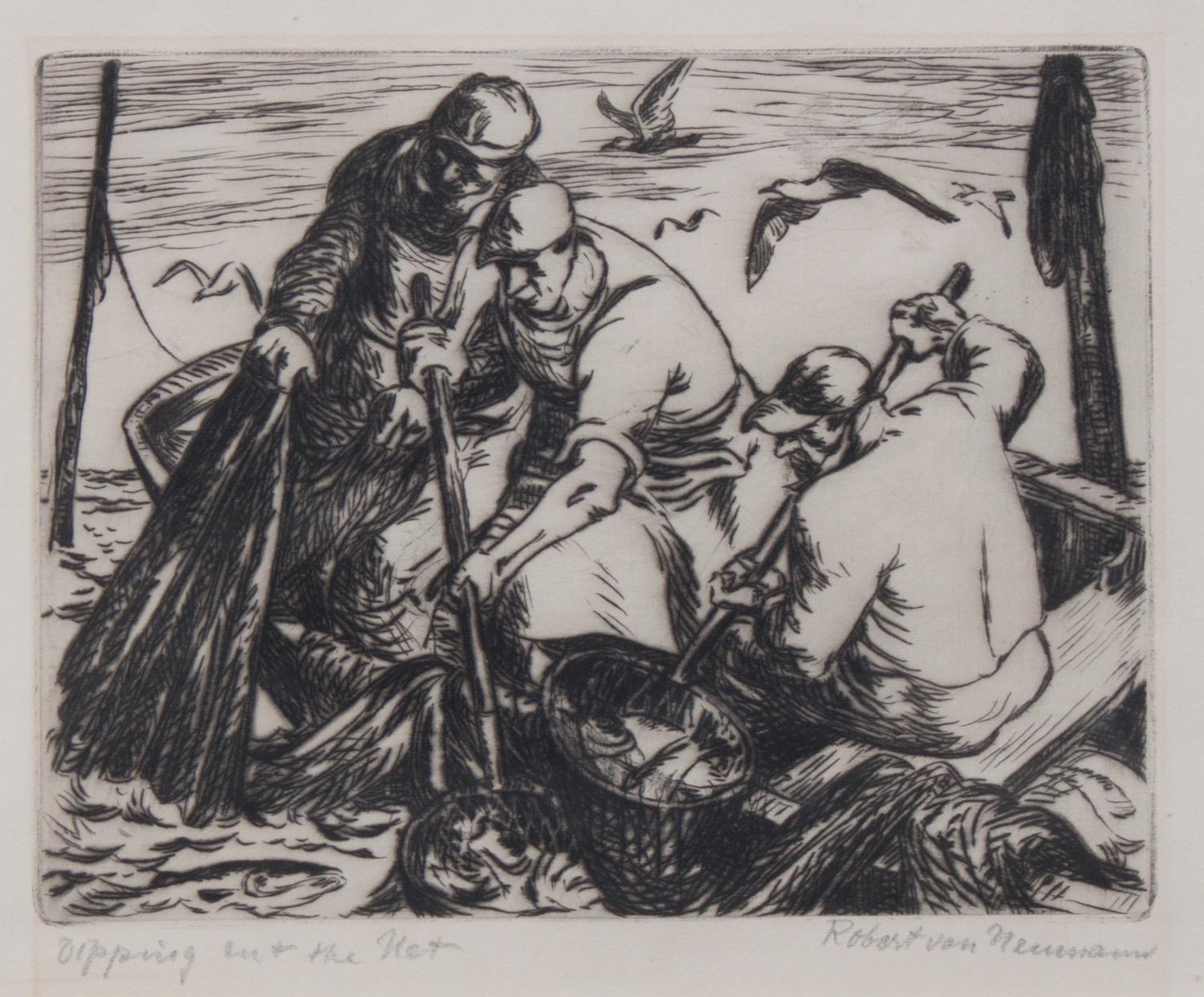 Robert Von Neumann, (Wisconsin, 1888-1976), Dipping out the Net