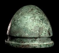 An Etruscan Bronze Negau Helmet