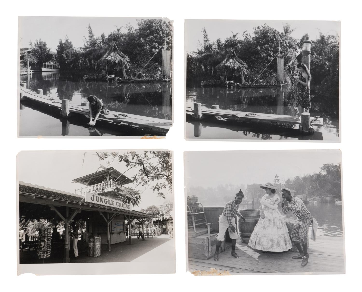 [DISNEYLAND]. A collection of 10 photographs from the early years of Disneyland.