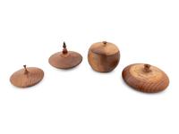 Three Turned Wood Objects by Ray Allen, PLUS