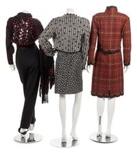 Three Geoffrey Beene Ensembles, 1980s