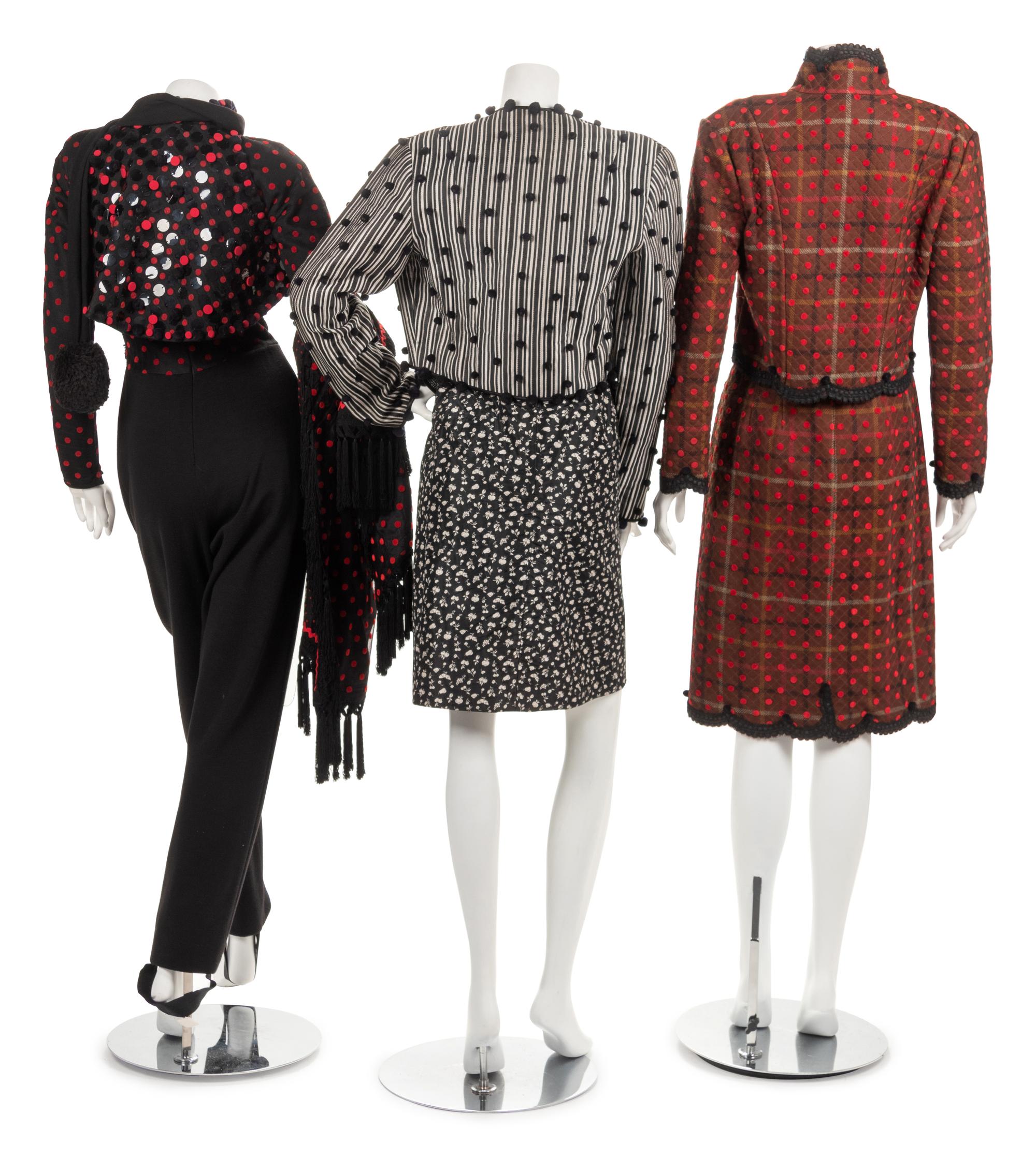 Three Geoffrey Beene Ensembles, 1980s