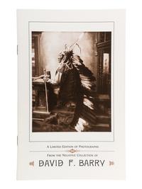 [NATIVE AMERICANS]. BARRY, David F. (1854-1934), photographer. Cabinet card of Lakota Chief Red Horse. West Superior, WI, ca 1883.