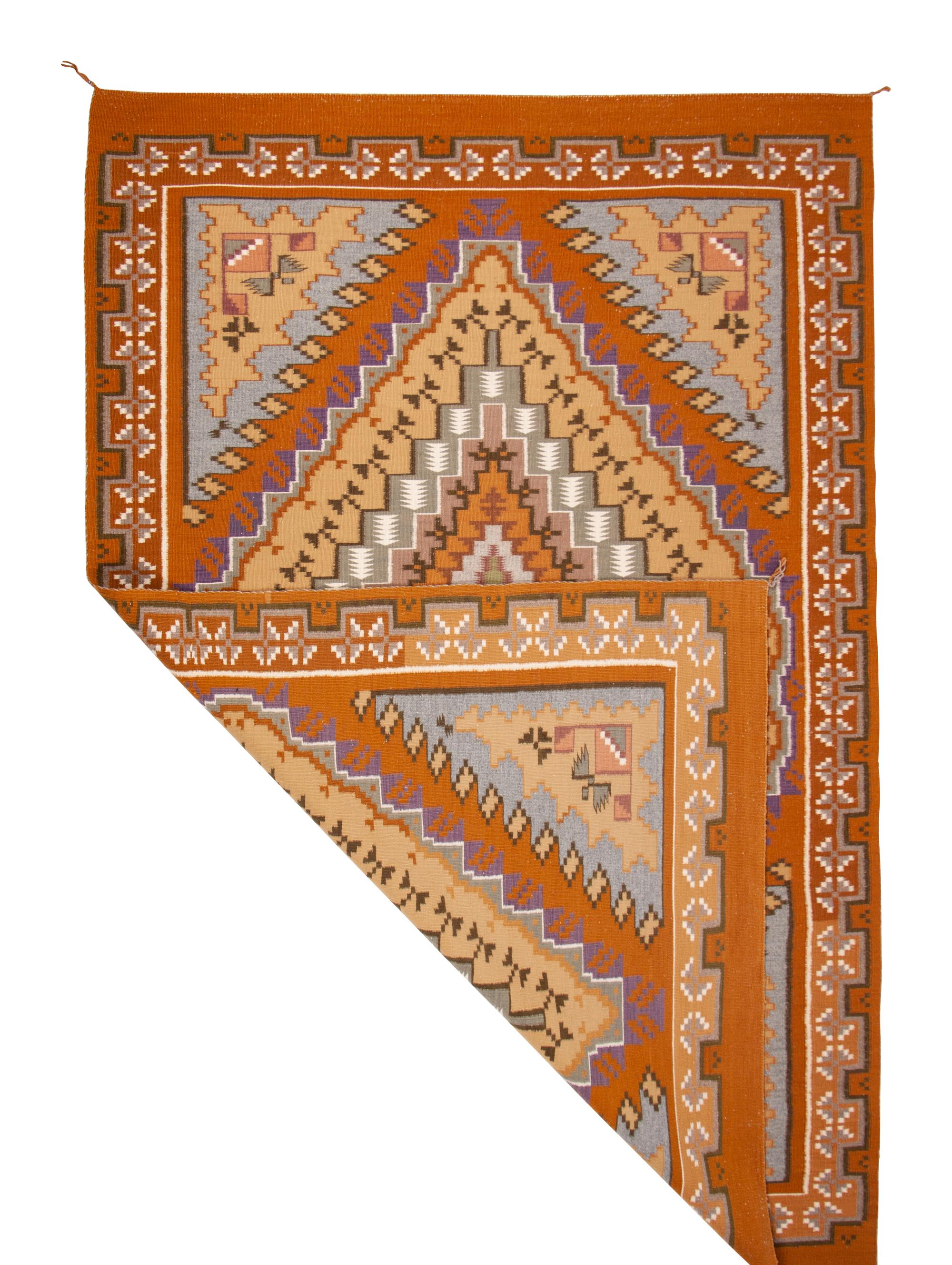 Navajo Burntwater Pattern Weaving / Rug