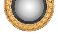 A Federal Style Bull's Eye Mirror