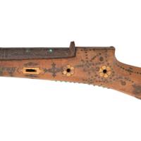Lot of 2 Ottoman and Indian Muskets Including: Heavily Inlaid Shishana and Toradar