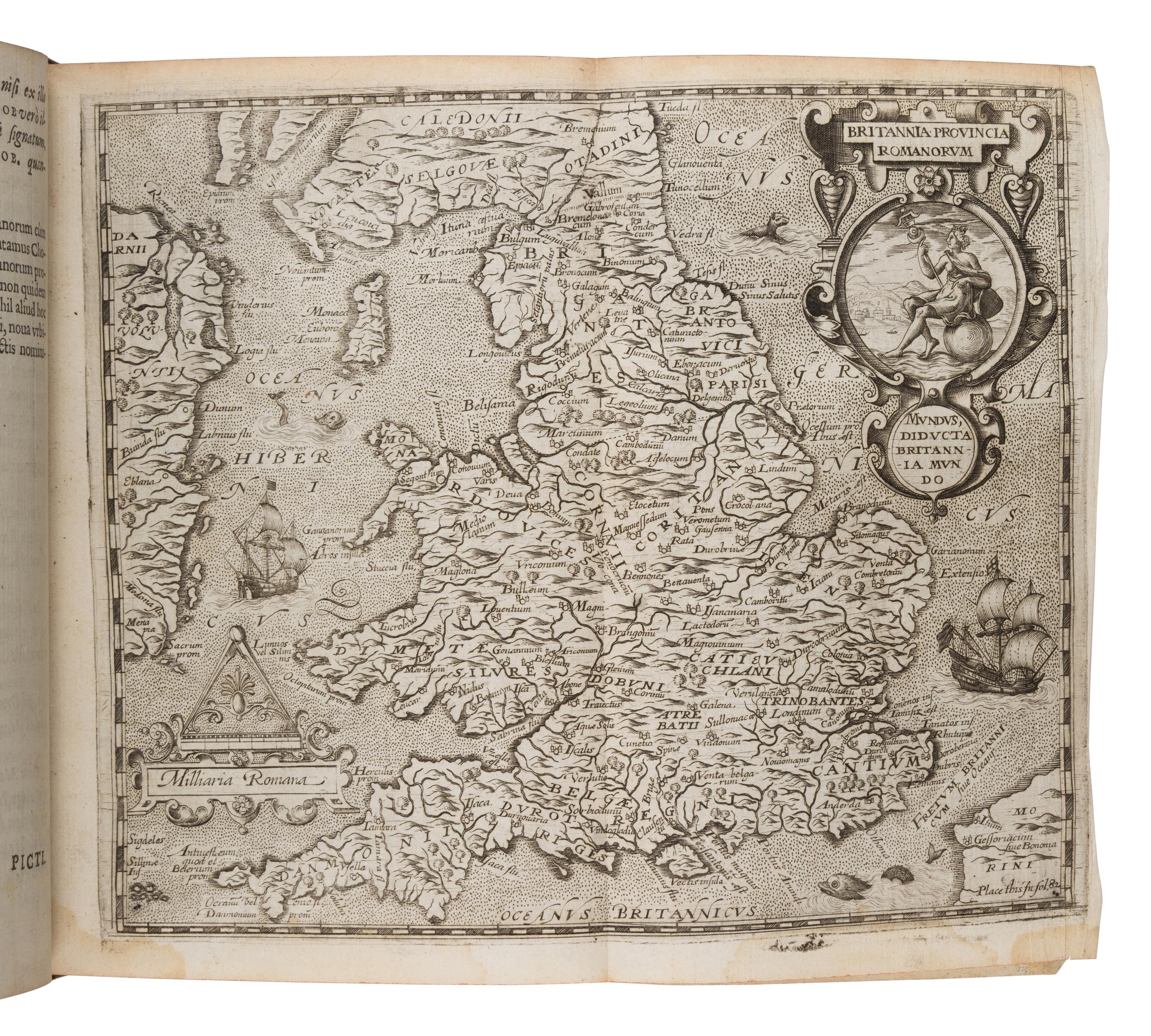 Camden, William (1551-1623). Britannia sive florentissimorum regnorum, Angliae, Scotiae, Hiberniae . London: Georg Bishop, 1600.