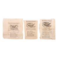 [CIVIL WAR]. A group of Civil War letters and ephemera representing multiple soldiers, a war-date governor, and including Andersonville POW letter from Private Samuel W. Armington (1837-1913), Co. D, Massachusetts 15th Infantry.