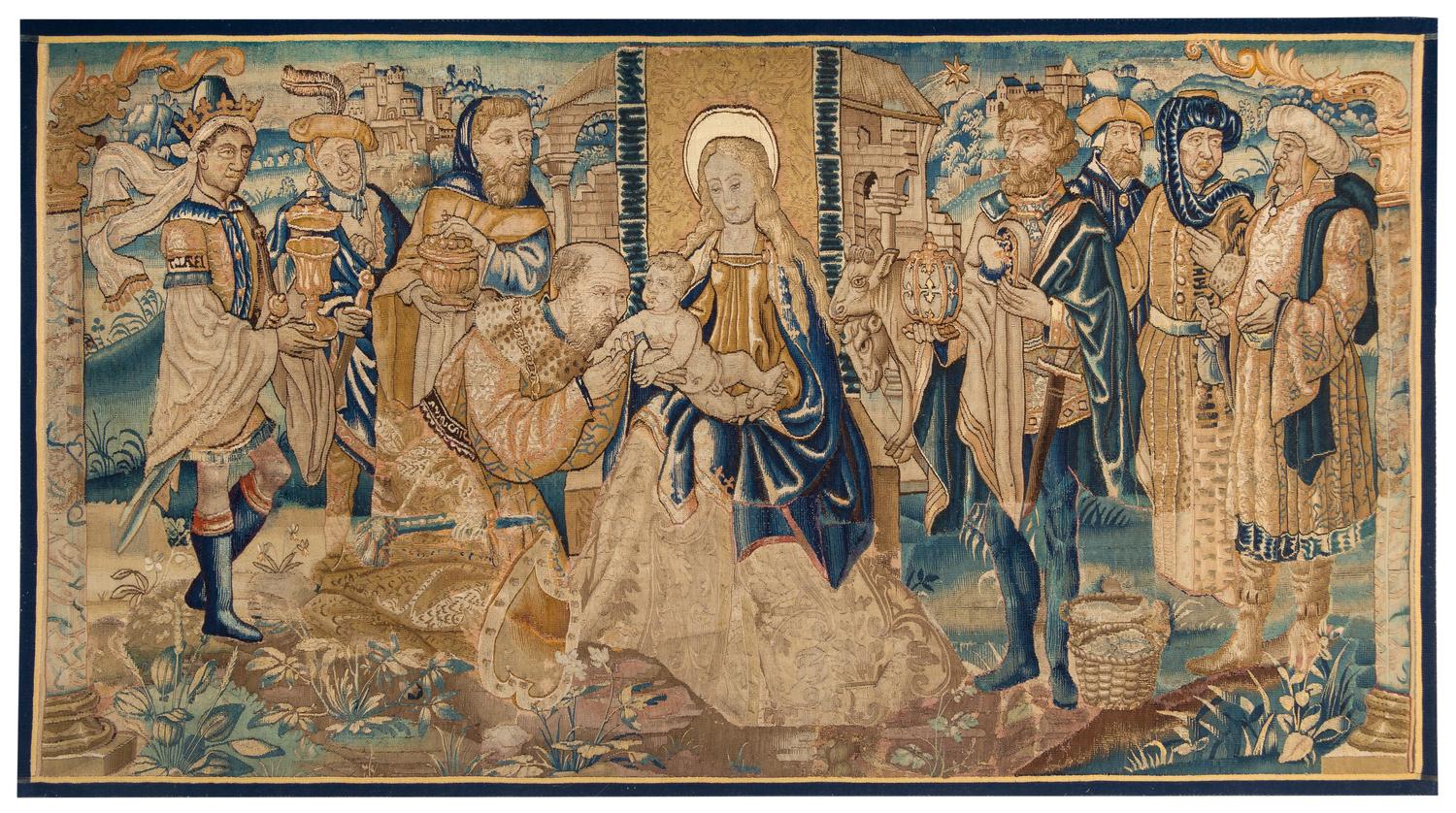 A Flemish Tapestry Panel Height 49 1/2 x width 91 inches. — POSSIBLY NUREMBERG, 16TH CENTURY