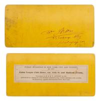 [EARLY PHOTOGRAPHY]. 50 stereoviews of New York City, incl. street scenes and landmarks.