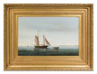 Wesley Webber, (American, 1841-1914), Placid Waters, Boston Harbor
