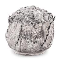 An Italian Silver Cabbage-Form Fruit Cooler