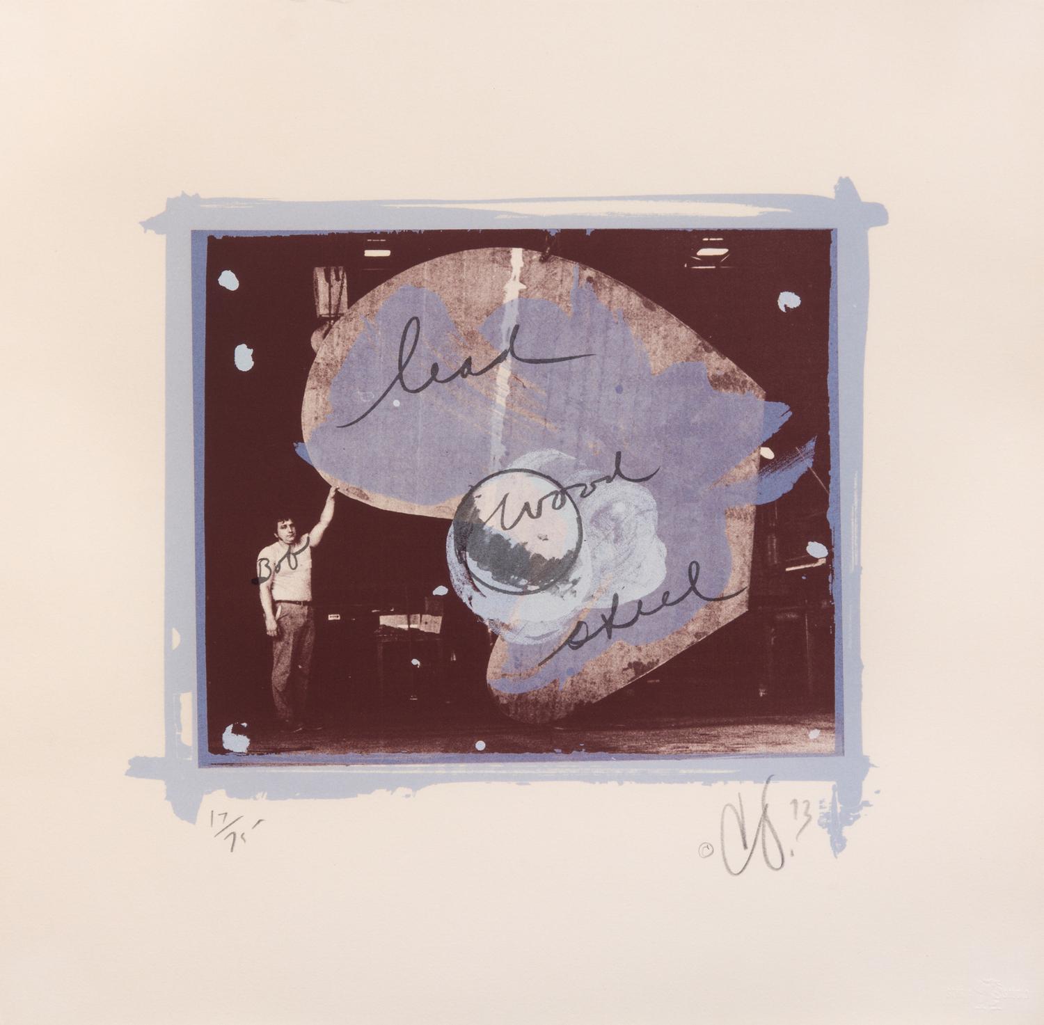 Claes Oldenburg, (American, b. 1929), Mitt Print with Bob, 1973