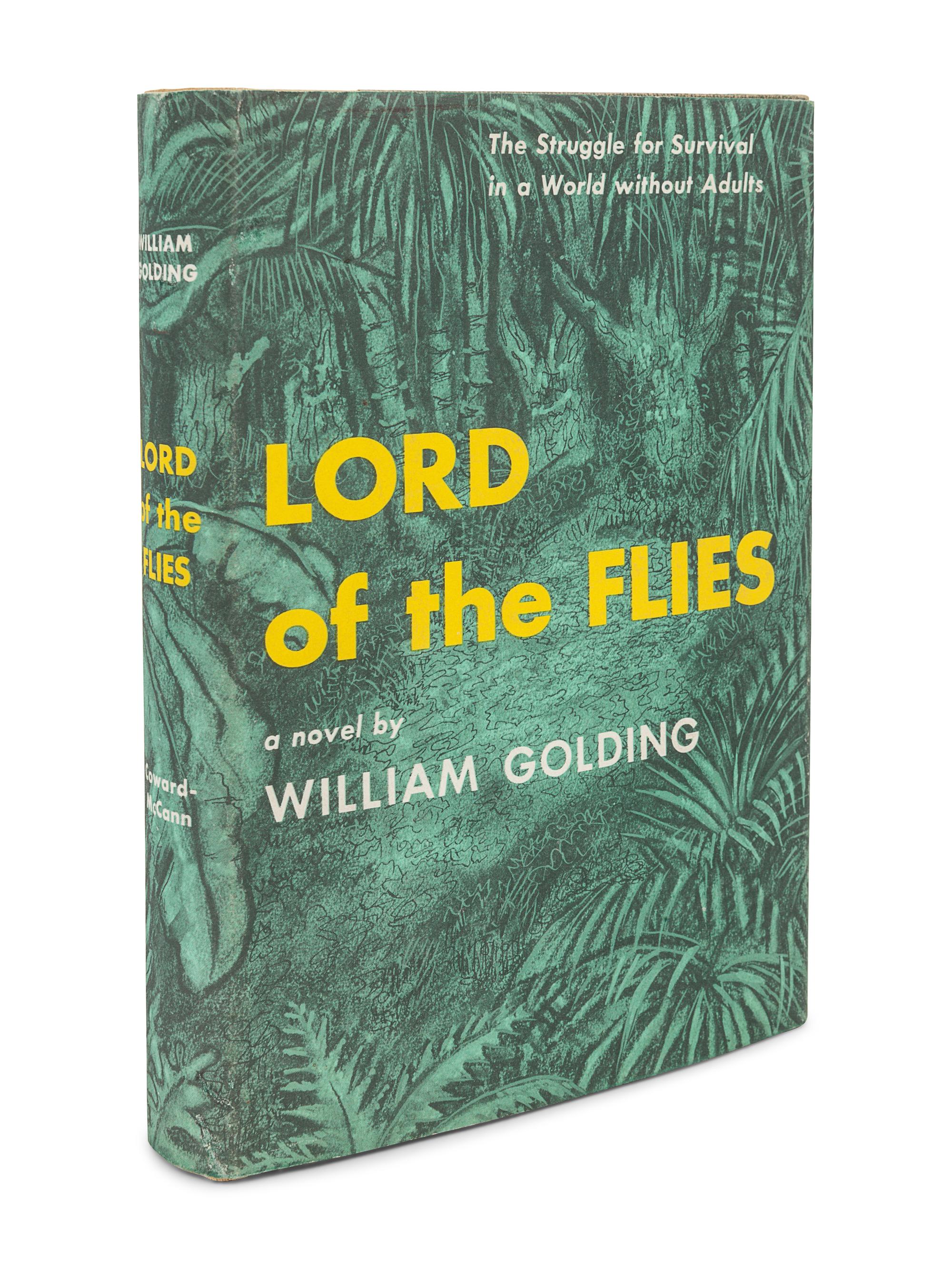 GOLDING, William (1911-1993). Lord of the Flies . New York: Coward-McCann, Inc., 1955.