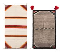 Navajo Open Field Double Saddle Blankets