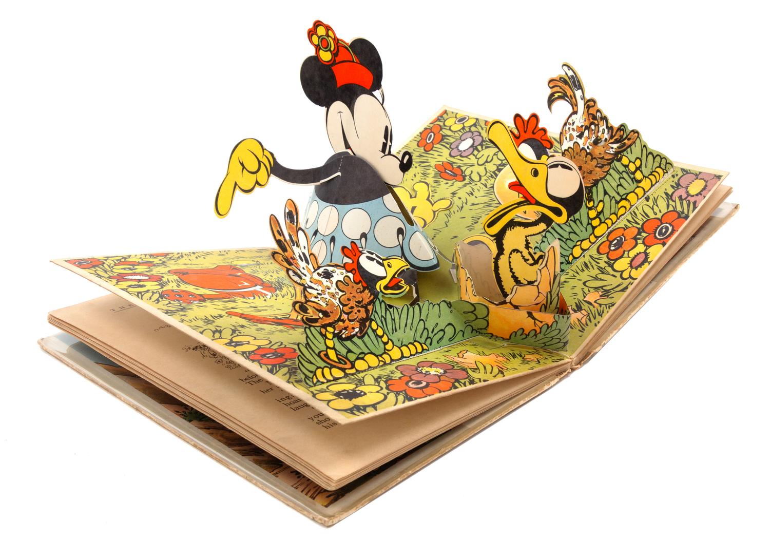 [MICKEY MOUSE]. A group of 3 pop-up books.