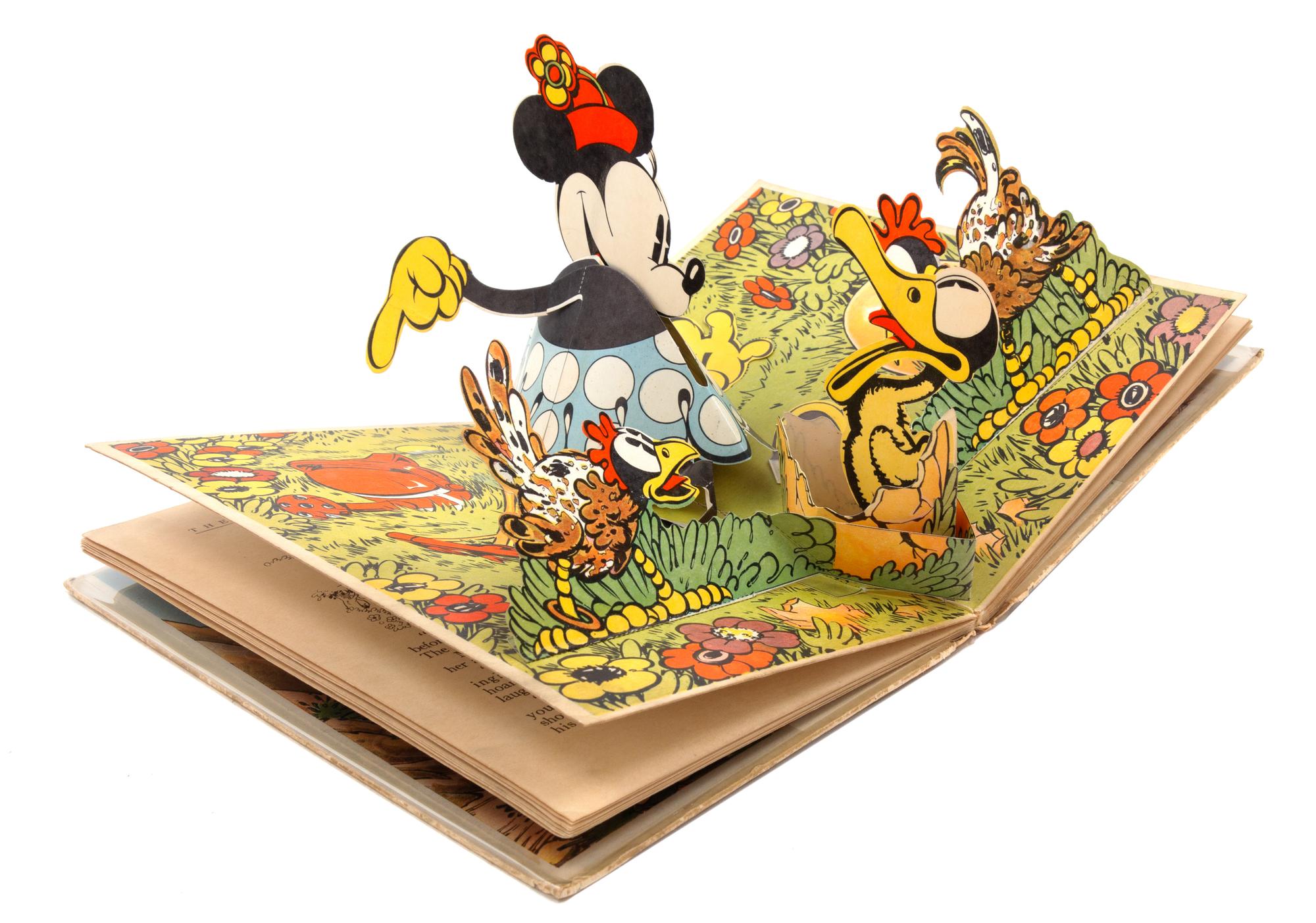 [MICKEY MOUSE]. A group of 3 pop-up books.