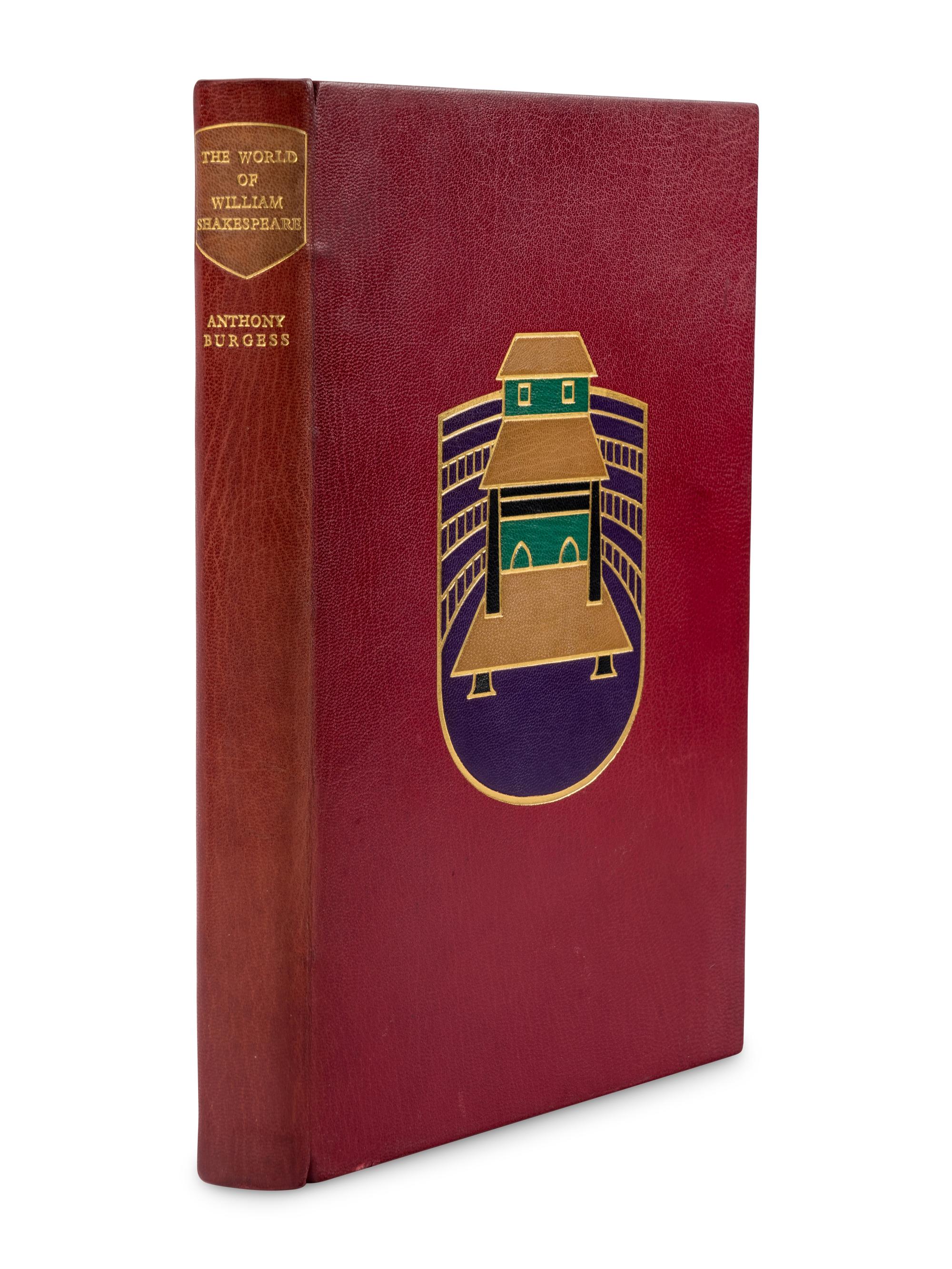 [BINDINGS]. BURGESS, Anthony (1917-1993). The World of William Shakespeare. London: The Arcadia Press, 1971.